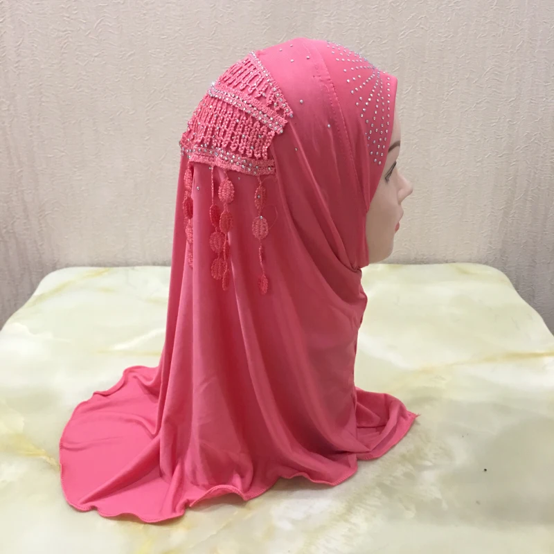 Girl's Crystal Lace Hijab