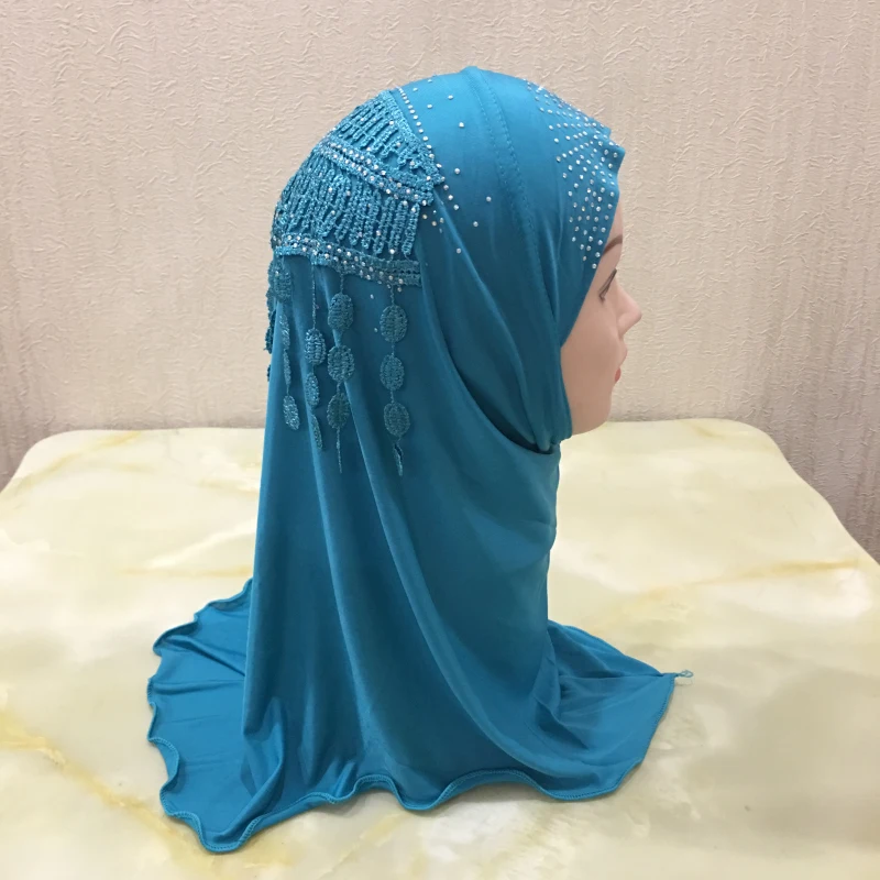 Girl's Crystal Lace Hijab