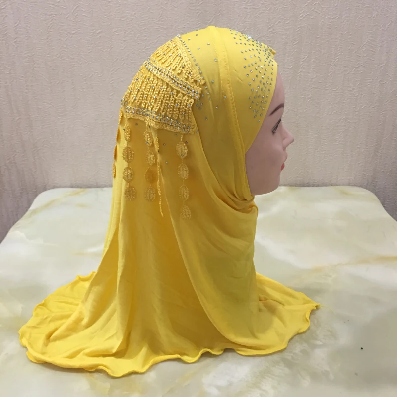 Girl's Crystal Lace Hijab
