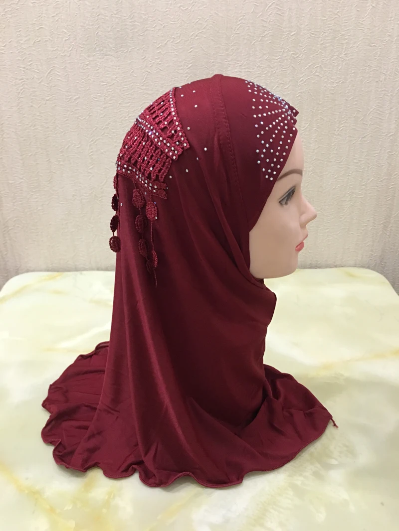 Girl's Crystal Lace Hijab