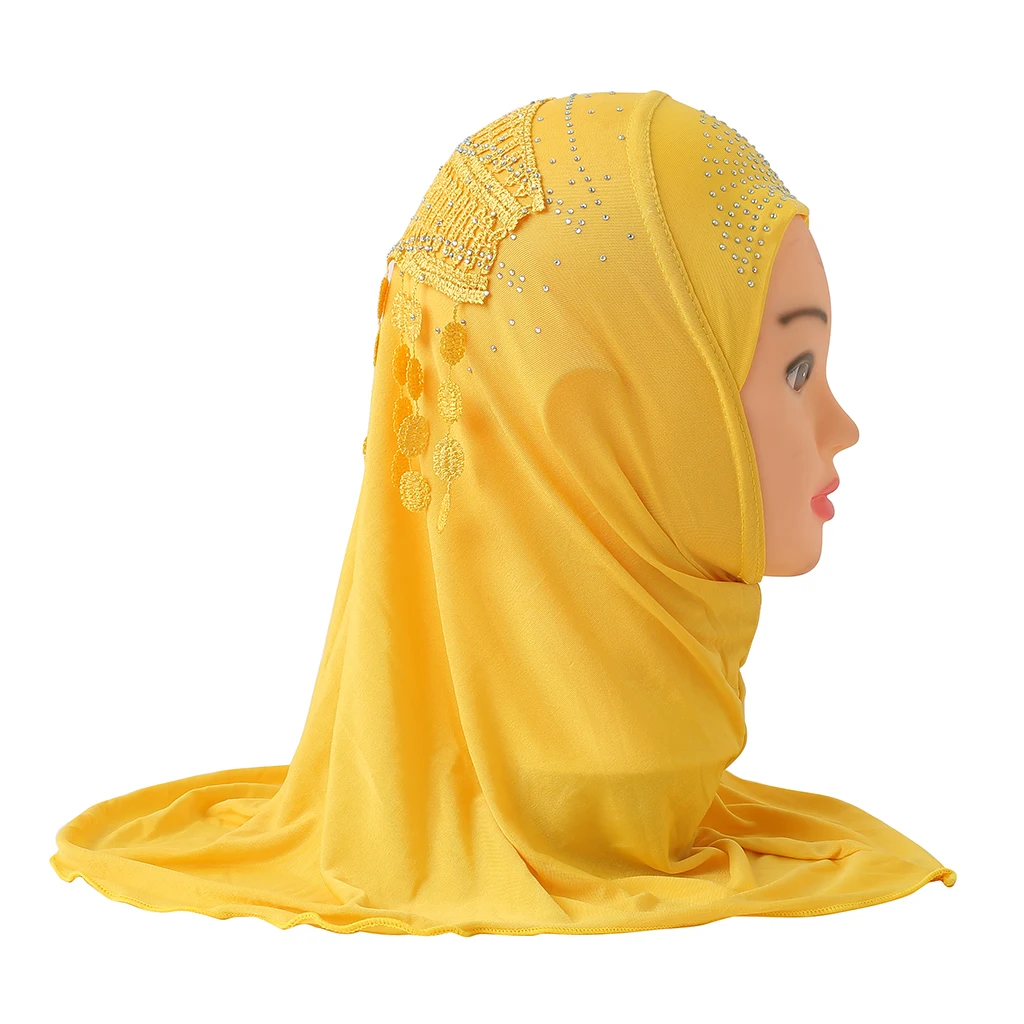Girl's Crystal Lace Hijab