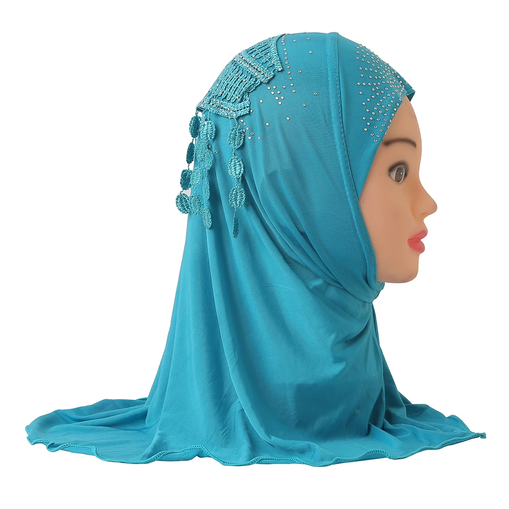 Girl's Crystal Lace Hijab