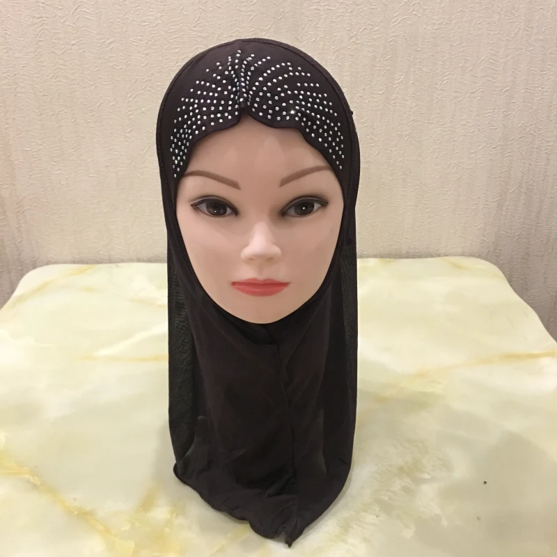 Girl's Crystal Lace Hijab