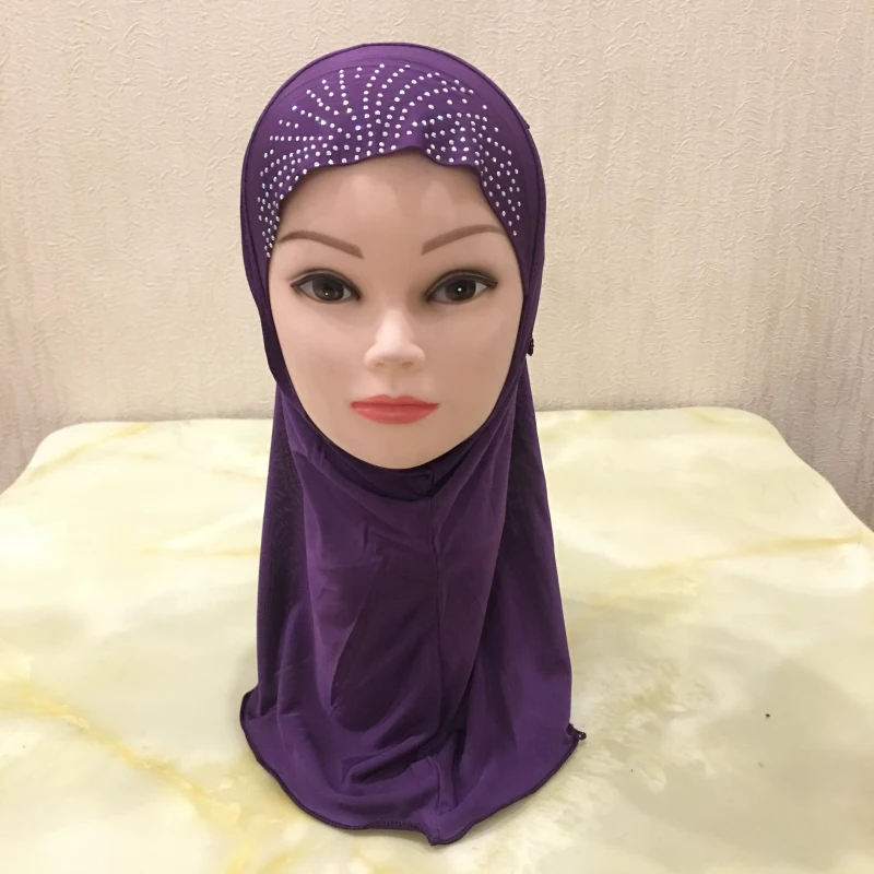 Girl's Crystal Lace Hijab