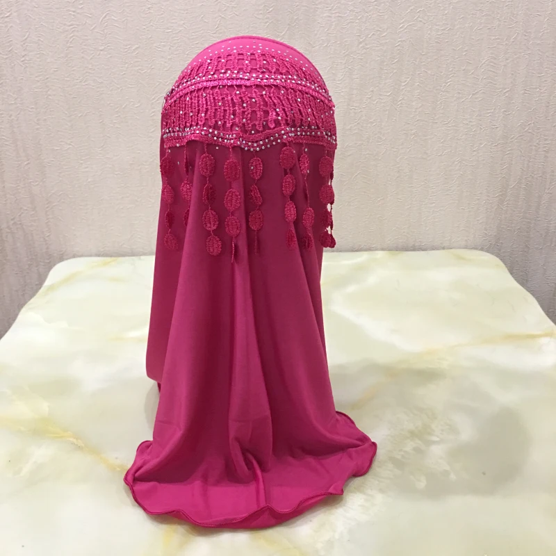 Girl's Crystal Lace Hijab