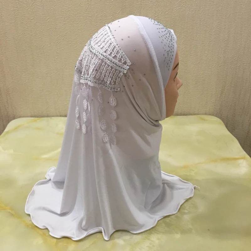 Girl's Crystal Lace Hijab