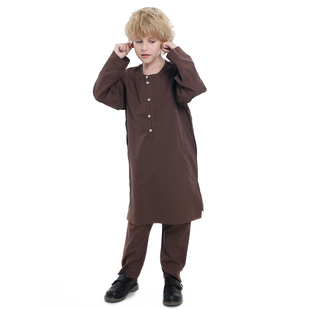 Boy's Casual Muslim Thobe