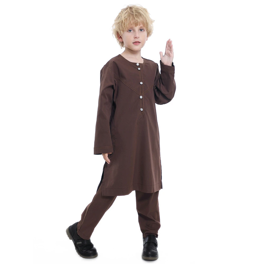 Boy's Casual Muslim Thobe