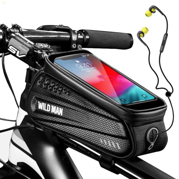 Rainproof Bicycle Bag with Phone Case