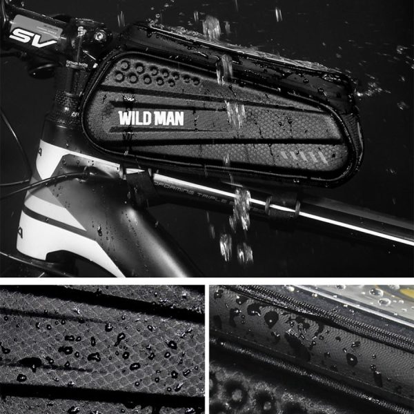 Rainproof Bicycle Bag with Phone Case - Image 4