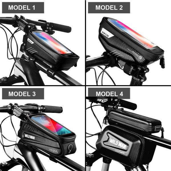 Rainproof Bicycle Bag with Phone Case - Image 7