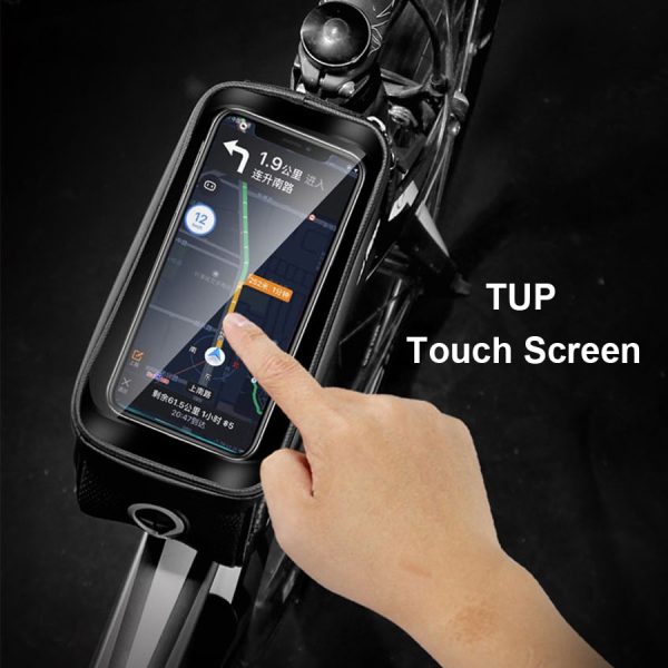 Rainproof Bicycle Bag with Phone Case - Image 3