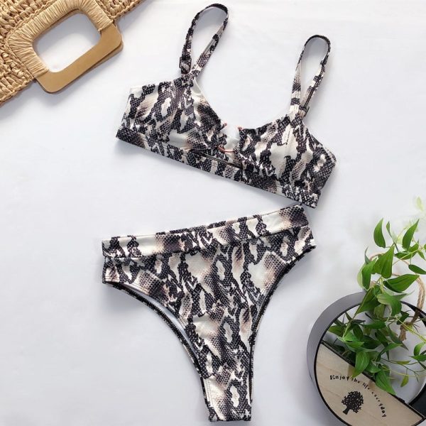Women's Swimsuit with High Waist