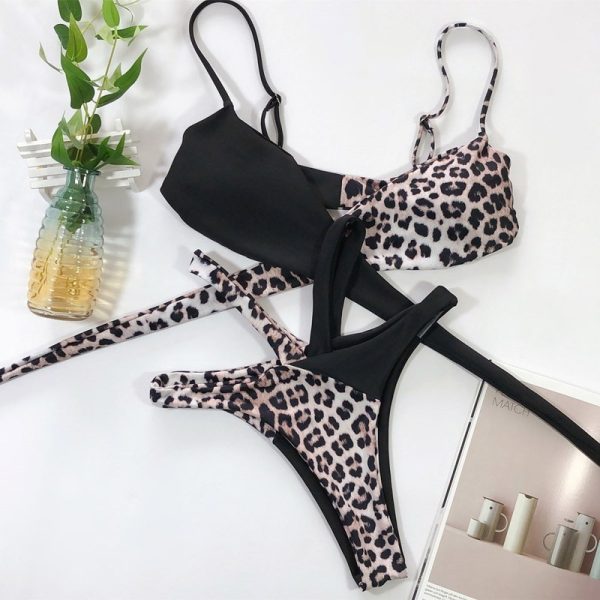 Women's Swimsuit with High Waist - Image 4
