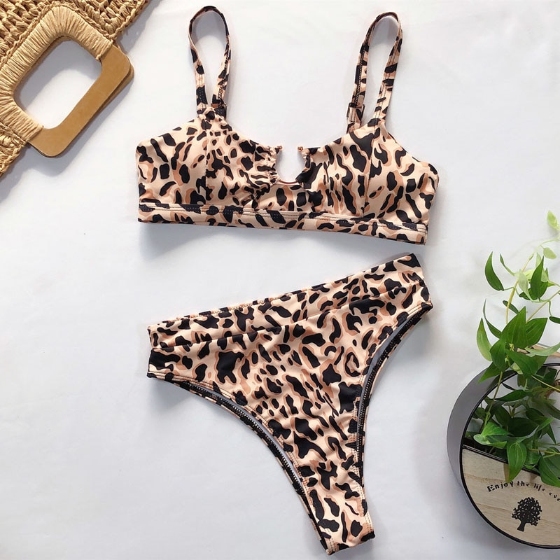 Women's Swimsuit with High Waist