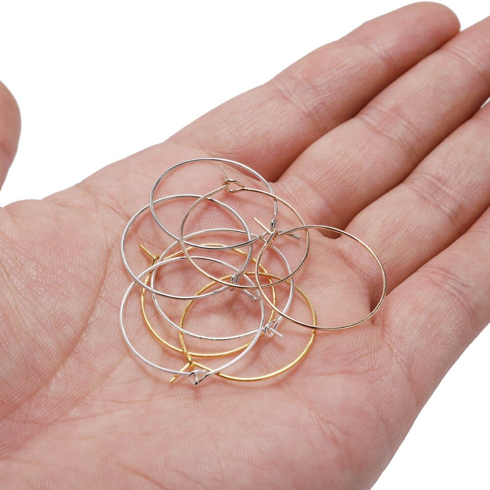 Metal Hoop Components for Earrings