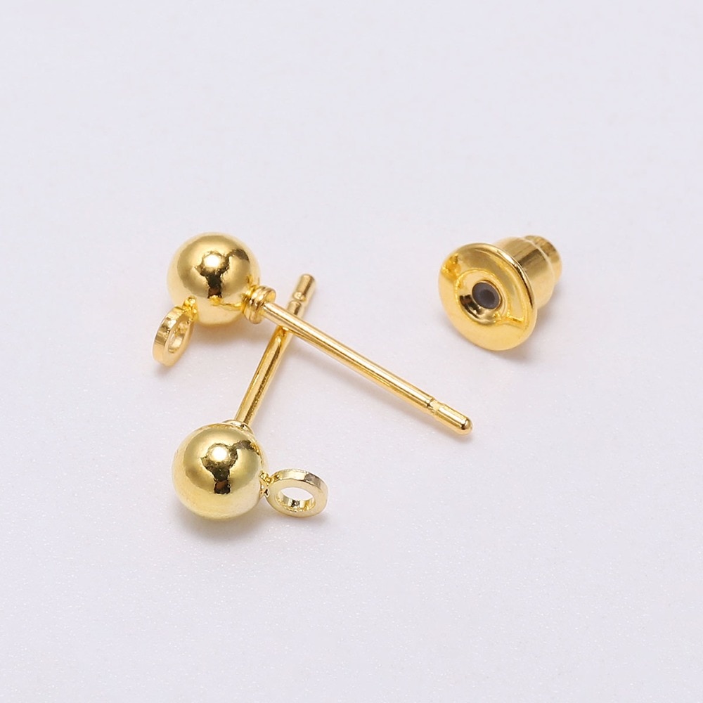 Fifty Stud Earring Connectors