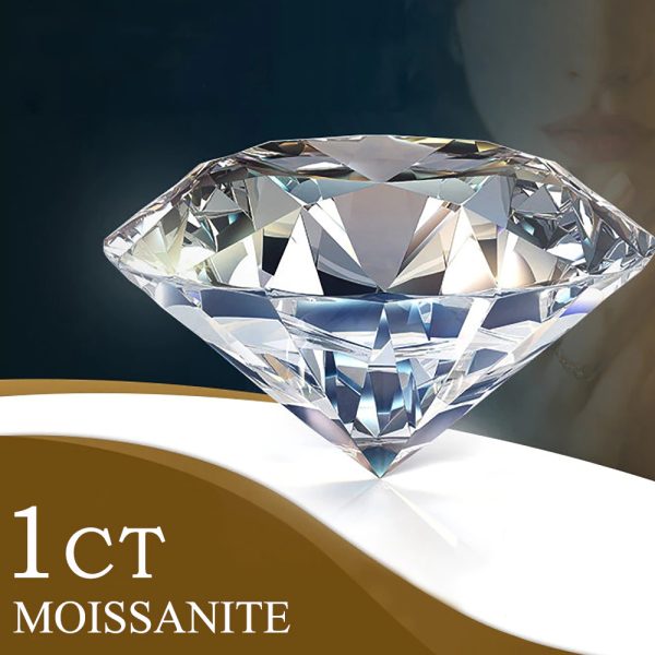 Round Shaped Loose Moissanite Stones