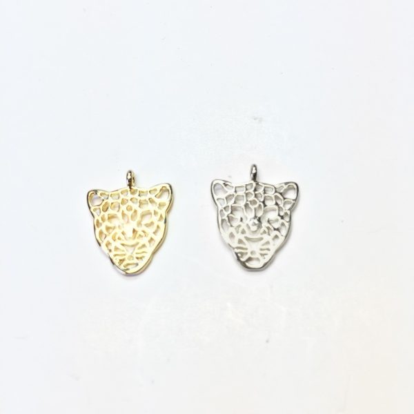 Flat Leopard Head Charms Set - Image 3