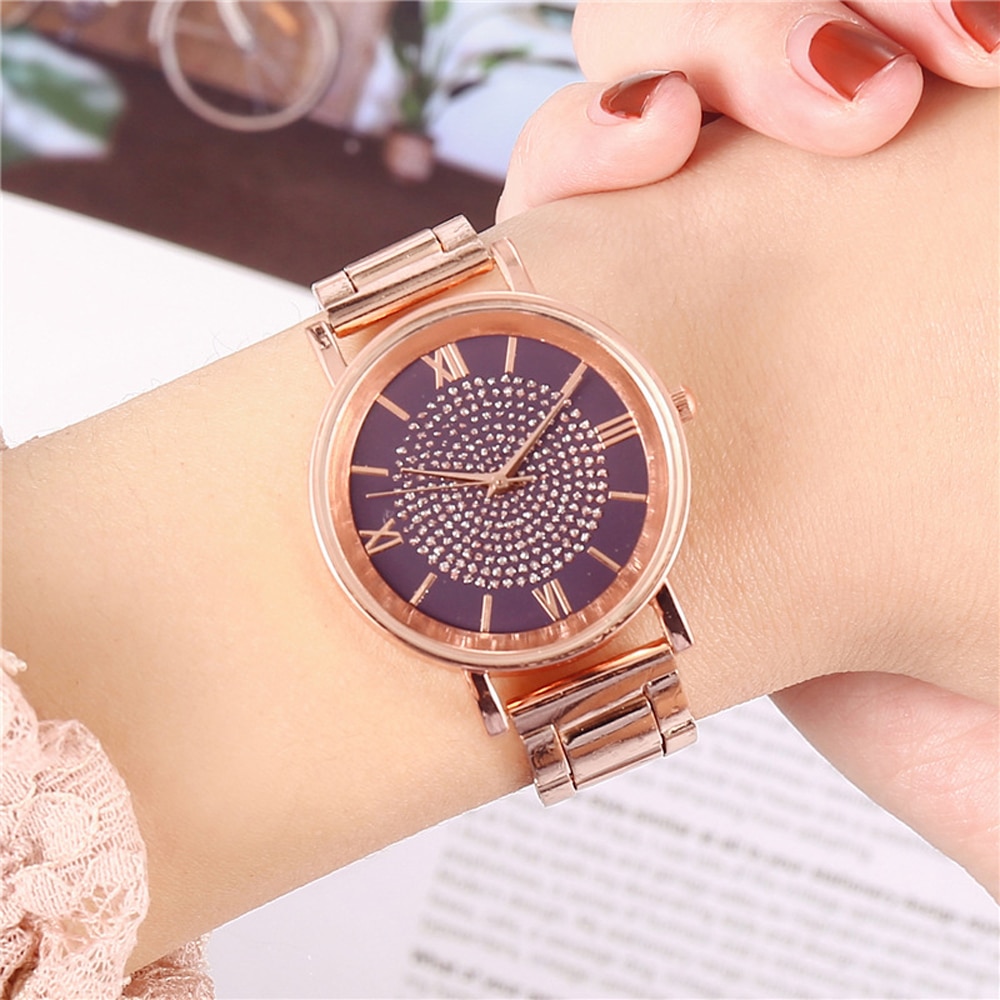 Rose Gold Wrist Watch