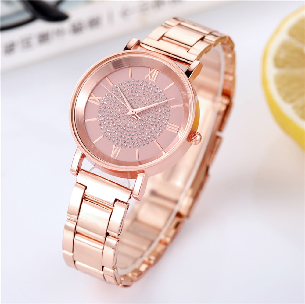 Rose Gold Wrist Watch