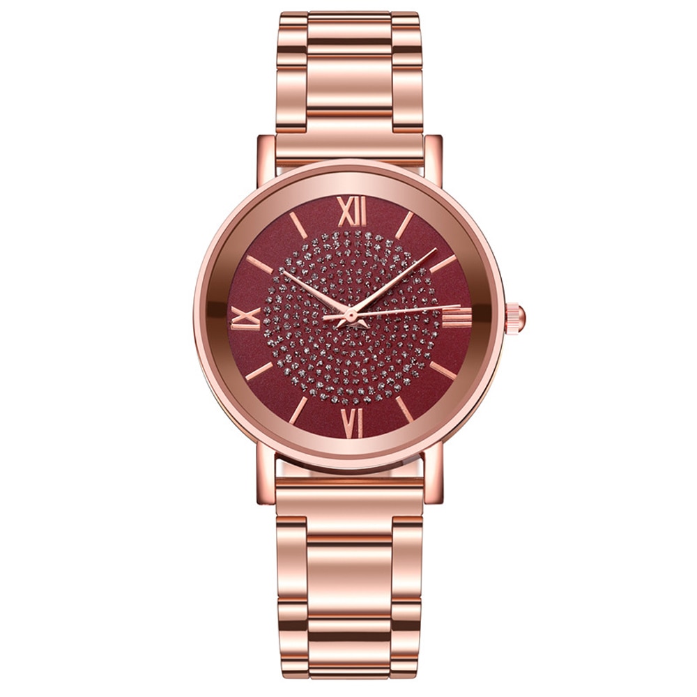 Rose Gold Wrist Watch