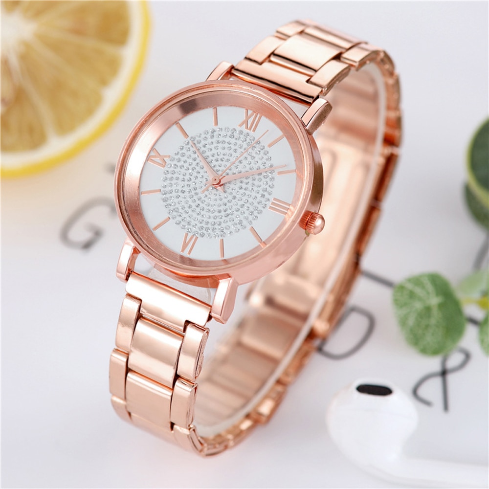 Rose Gold Wrist Watch