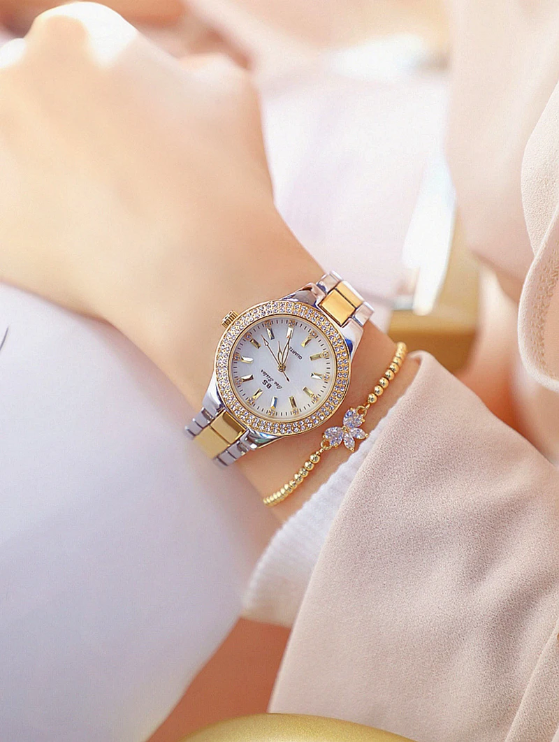 Women's Crystal Patterned Watch