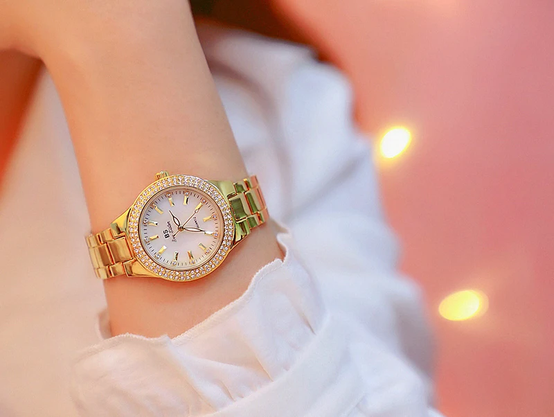 Women's Crystal Patterned Watch