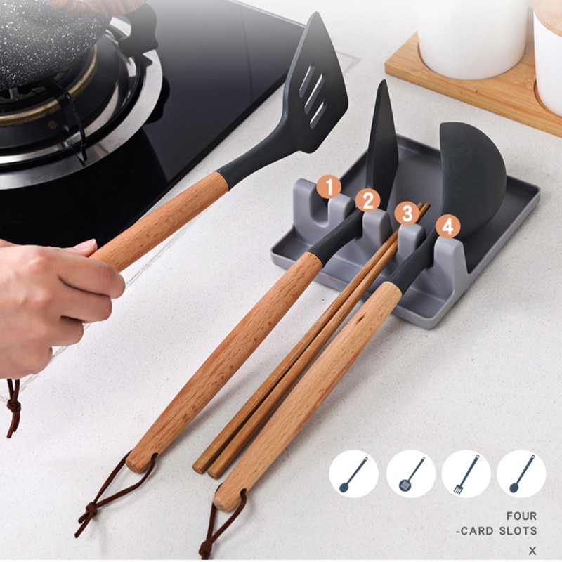 Kitchen Spoon Fork Spatula Holder