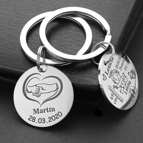 Lovely Personalized Baby Keychain - Image 6