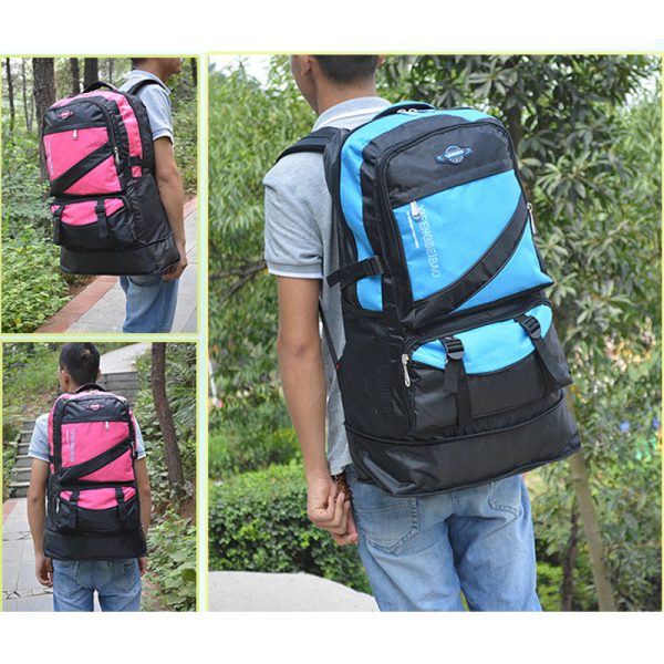 60L Waterproof Travel Backpack - Image 6