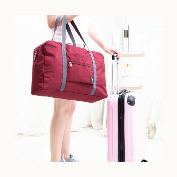 Nylon Foldable Travel Bag - Image 6