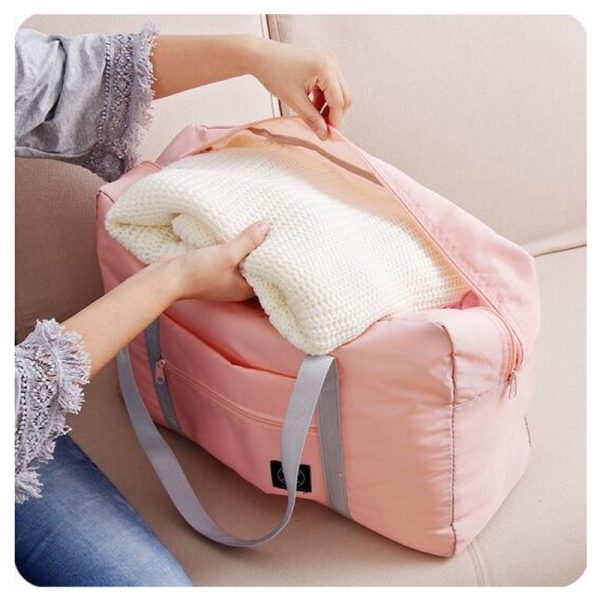 Unisex Nylon Foldable Travel Bag - Image 6