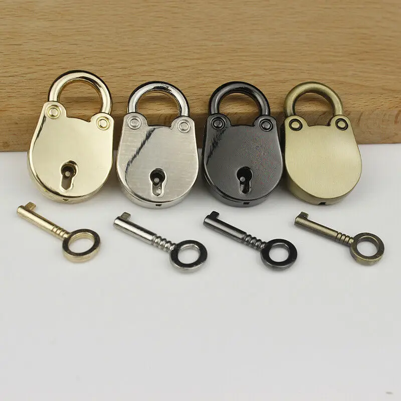 Mini Metal Padlock with Key