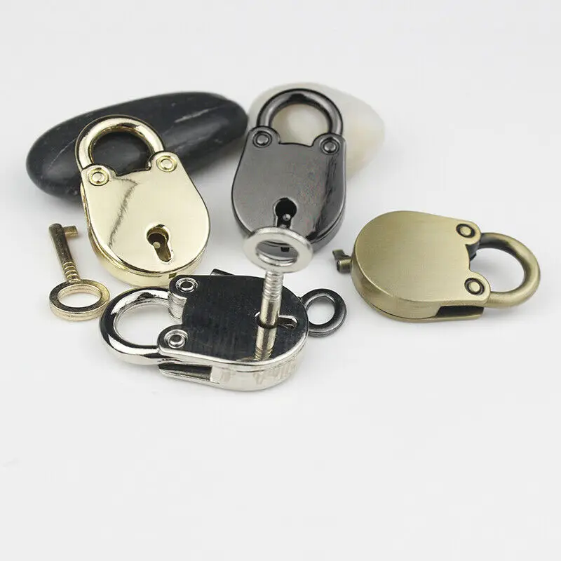 Mini Metal Padlock with Key