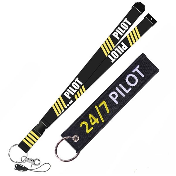 Pilot-Theme Cloth Lanyard - Image 6