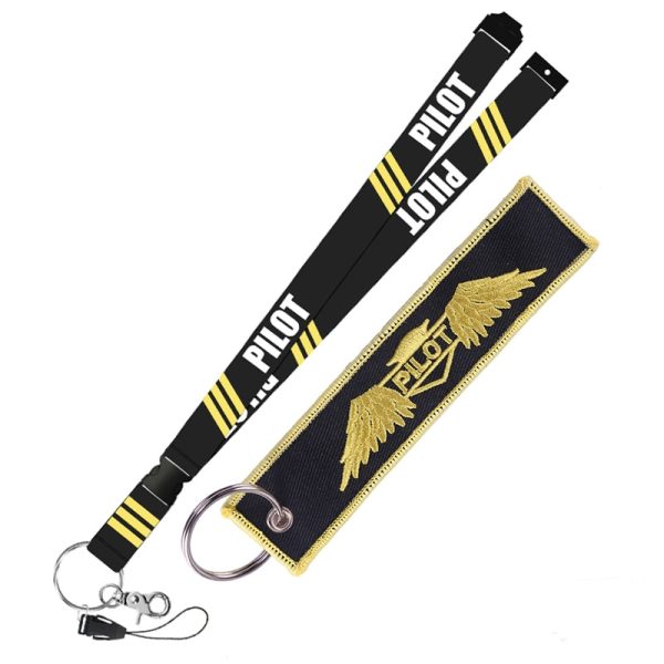 Pilot-Theme Cloth Lanyard - Image 7