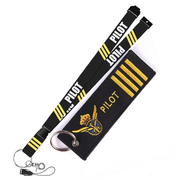 Pilot-Theme Cloth Lanyard - Image 4