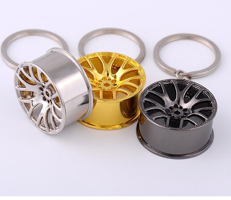 Wheel Rim Key Chain