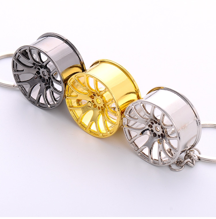 Wheel Rim Key Chain