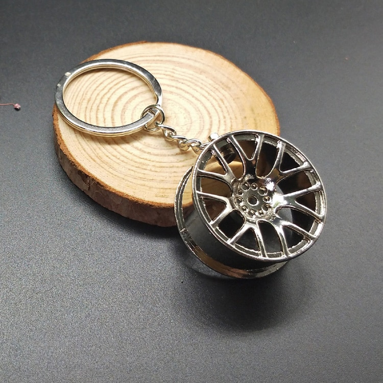 Wheel Rim Key Chain