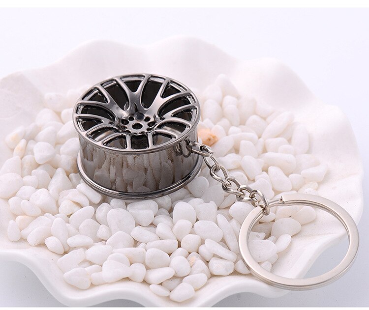 Wheel Rim Key Chain