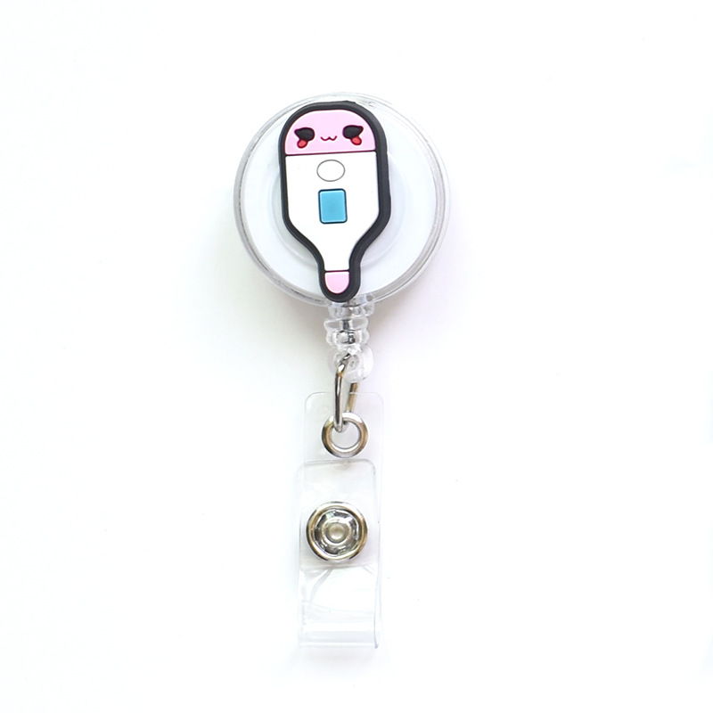 Cure Retractable Badge Reel for Medical Workers