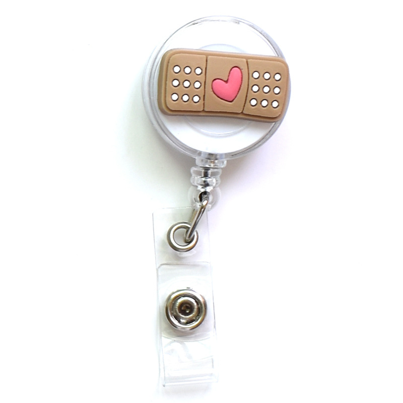 Cure Retractable Badge Reel for Medical Workers