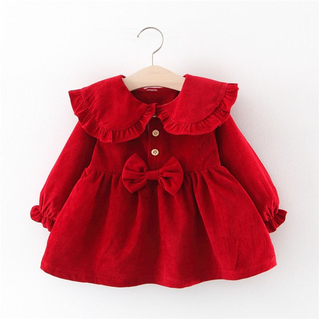 Girls A-Line Autumn Dress