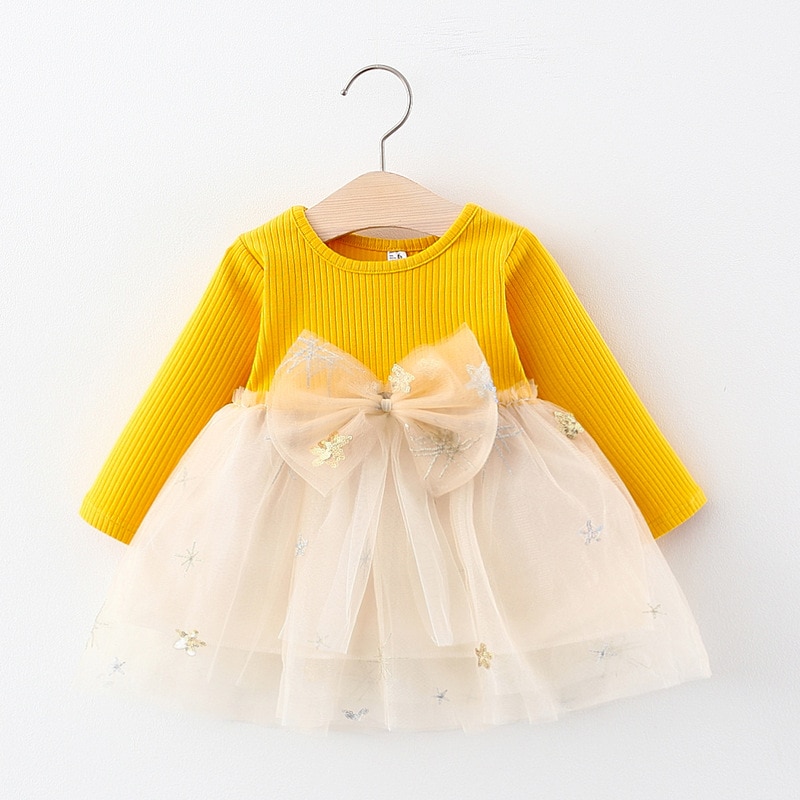 Girls A-Line Autumn Dress