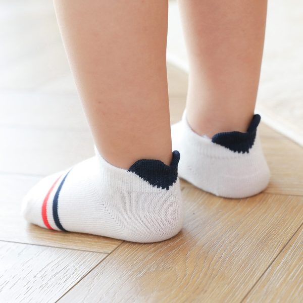Baby's Red Detail Socks 5 Pairs Set - Image 5