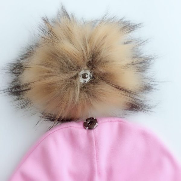 Baby's Cotton Hat with Pompom - Image 6