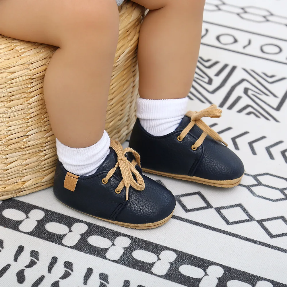 Anti-slip Leather Shoes For Baby